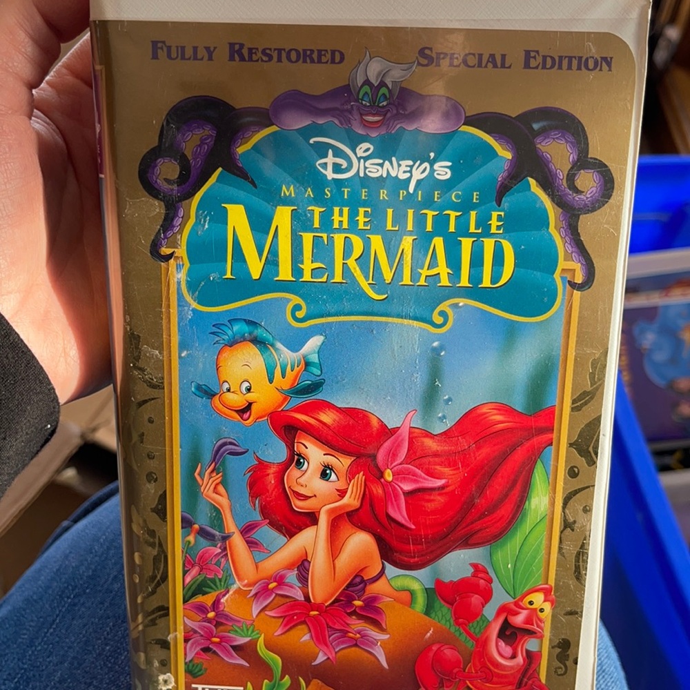 The little mermaid vhs